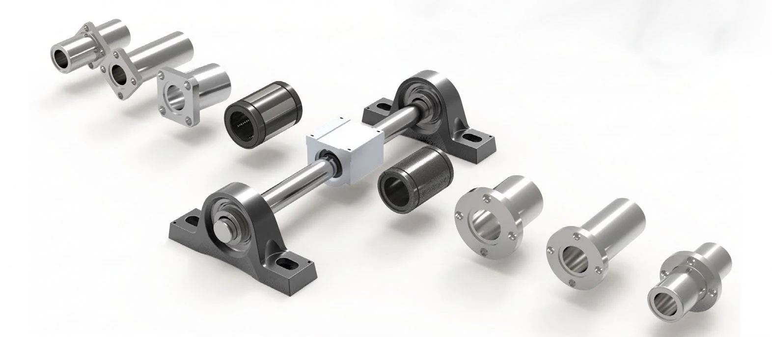 Profile linear guide rails