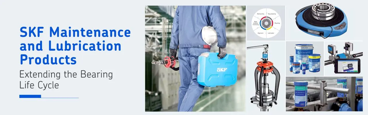 SKF maintenance and lubrication products